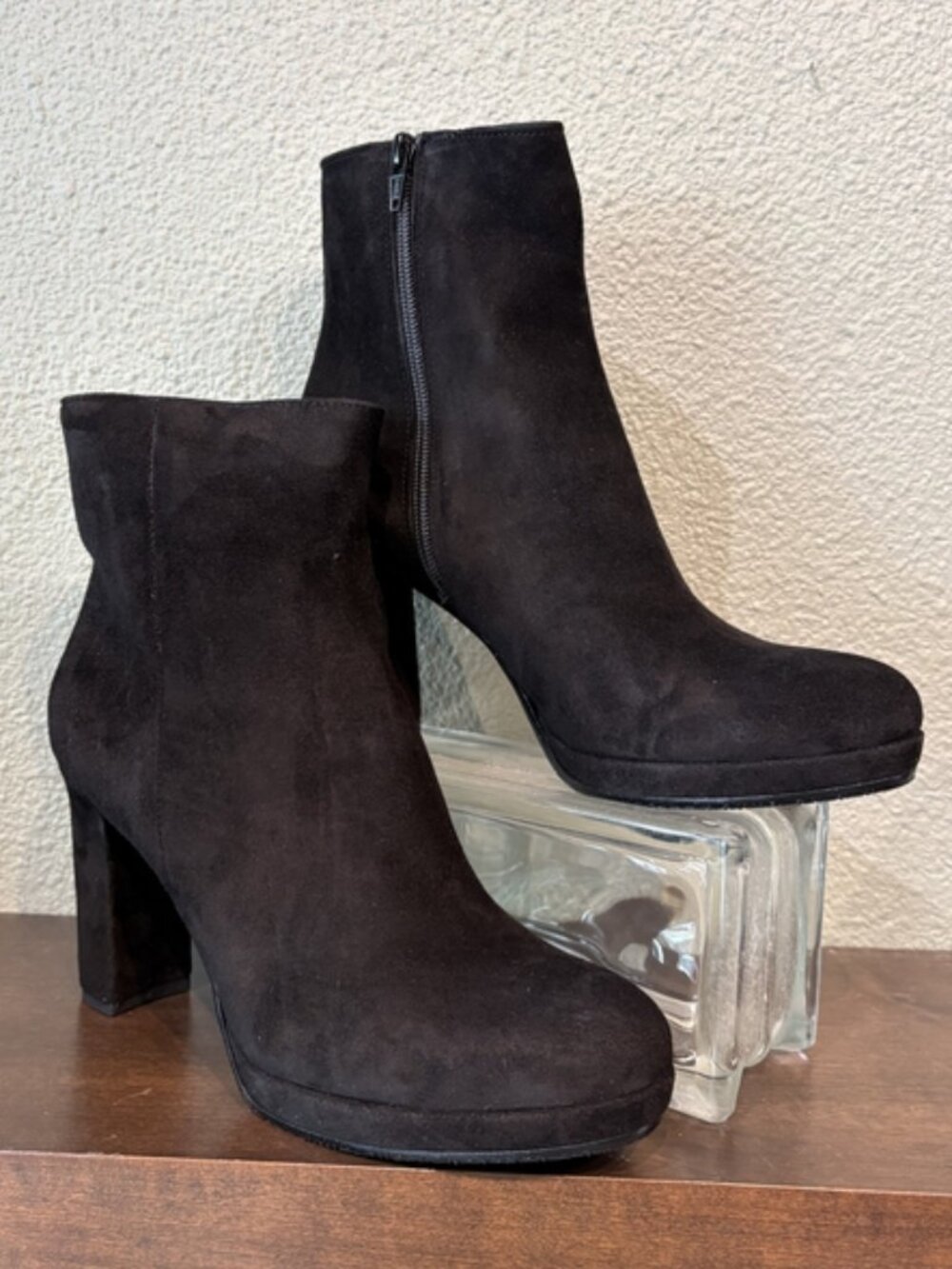 Cordani Nickie Boot Camoscio Nero